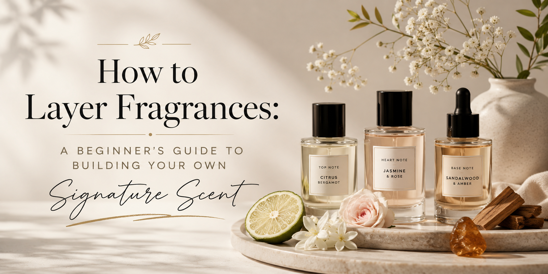 How to Layer Fragrances: A Beginner's Guide to Building Your Own Signature Scent