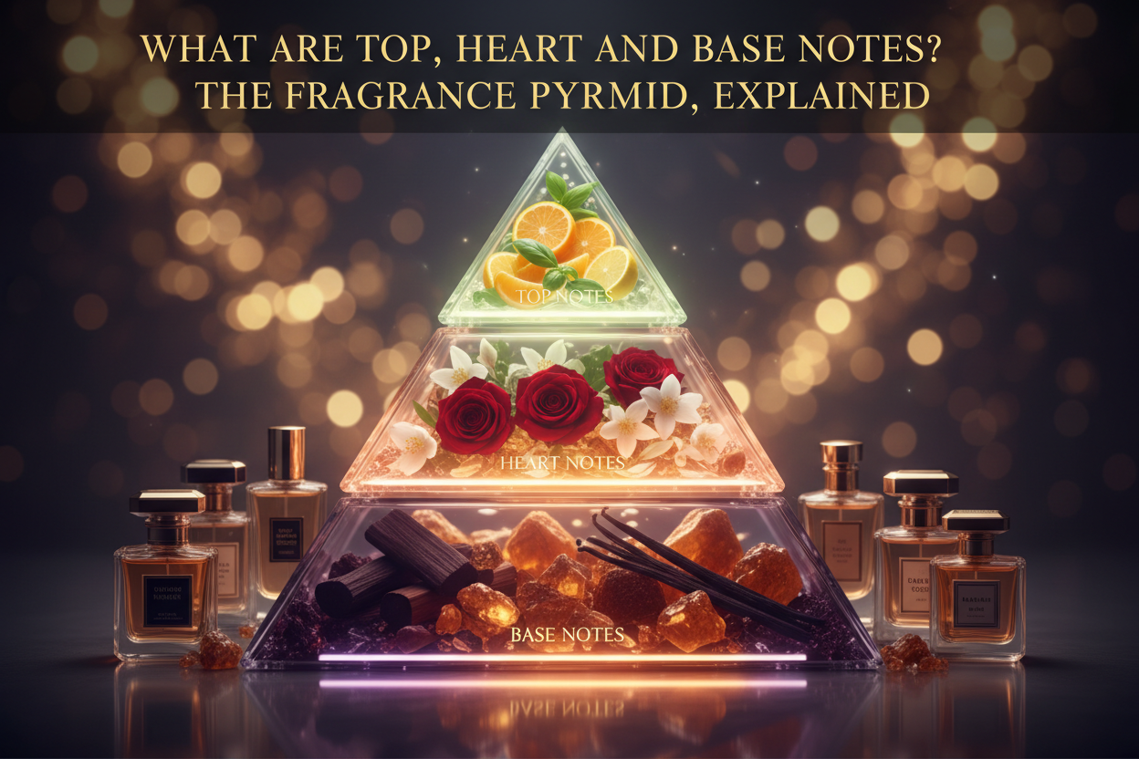What Are Top, Heart and Base Notes? The Fragrance Pyramid, Explained